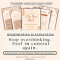Calm Your Mind Workbook – 7 Day Anxiety Reset & Stop Overthinking Guide